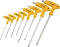 Topex 35D967 imbuszkulcs készlet, 2,0-10mm, 8 részes, T-Nyelű