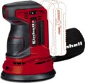Einhell Power X-Change TE-RS 18 Li-Solo akkus excentercsiszoló, Akku és töltő nélkül