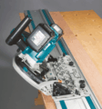 Makita DSP601 kézi Akkus körfűrész, Akku és töltő nélkül