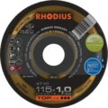 Rhodius XT10 fém vágókorong, 115mm