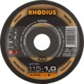 Rhodius XT70 Box fém vágókorong, 115mm, 10 db