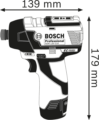 Bosch GDR 12V-110 Professional Akkus Ütvecsavarozó, Akku és töltő nélkül, Kofferrel