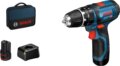 Bosch GSB 12V-15 Professional Akkus Ütvefúró-Csavarozó, 2 x 2.0 Ah akkuval