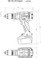 Metabo SB 18 LTX Impuls Akkus Ütvefúró-Csavarozó, Akku és töltő nélkül