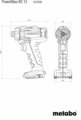 Metabo PowerMaxx BS 12 Akkus Fúró-Csavarozó