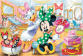 Mikiegér, Minnie szépségszalonban puzzle, 100 darabos