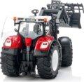 Bruder Steyr 6300 CVT, Traktor markolóval