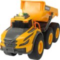 Dickie Volvo, csuklós dömper, 23 cm, fénnyel és hanggal
