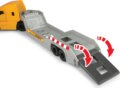 Dickie Volvo, óriás gépszállító kamion, 2 munkagéppel, 32 cm, fénnyel és hanggal