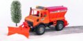 Bruder Játékautó, Unimog téli hókotró és sószóró