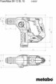 Metabo PowerMaxx BH 12 BL 16 Akkus Fúrókalapács, 2x 2 Ah akkuval