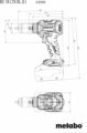 Metabo BS 18 LTX BL Q I Akkus Fúró-Csavarozó, 2x 5.5 Ah LiHD akkuval