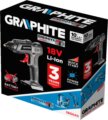 Graphite Energy+ 58G040 Ragasztópisztoly, 11mm, Akku és töltő nélkül