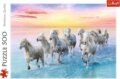 Vágtázó lovak puzzle, 500 darabos