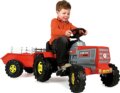 Injusa Piros elektromos utánfutós traktor