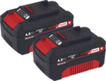 Einhell Power X-Change Twinpack akkumulátor, 18V, 2x 4 Ah