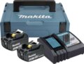 Makita BL1830B akkumulátor és DC18RC gyorstöltő szett, 18V, 2x 3.0 Ah