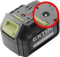 Extol Craft akkumulátor, 18V, 1.5 Ah (régebbi típusú)