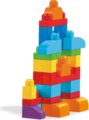 Mega Bloks, 60 db klasszikus színű építőkocka táskában