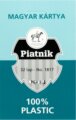 Plasztik magyar kártya 32 lapos