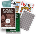 Plasztik póker kártya, 55 lapos