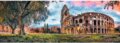 Colosseum hajnalban panoráma puzzle, 1000 darabos