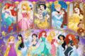 Disney hercegnők puzzle, 160 darabos