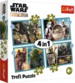 Star Wars Mandalorian 4 az 1-ben puzzle, 35, 48, 54, 70 darabos