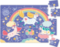 Unikornisok mini puzzle, 35 darabos
