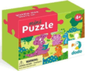 Dínó barátok mini puzzle, 35 darabos