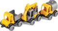 Wader, Kid Cars munkagép szett, 3db
