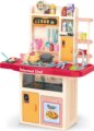 Szuperséf kiskonyha szett, rózsaszín, 74 részes