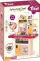 Szuperséf kiskonyha szett, rózsaszín, 74 részes