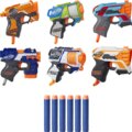 NERF MicroShots szivacslövő fegyver pakk, 6 darabos