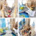 New York látképe 3D puzzle, 123 darabos