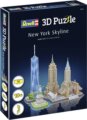 New York látképe 3D puzzle, 123 darabos