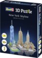 New York látképe 3D puzzle, 123 darabos