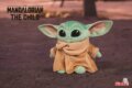 Disney Star Wars, Mandalorian Baby Yoda plüss figura, 25 cm