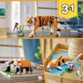 LEGO® Creator, Fenséges tigris