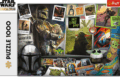 Star Wars, A mandalóri és Baby Yoda puzzle, 1000 darabos