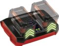 Einhell Power X-Change PXC Starter Kit Twincharger akkumulátor és töltő szett, 2x 18V, 4 Ah