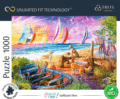 Vitorlás vakáció kombinálható puzzle, 1000 darabos