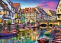 Colmar - Franciaország puzzle, 2000 darabos