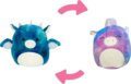 Squishmallows, Dominic a sárkány és Aina az unikornis kifordítható 2 az 1-ben plüssfigura, 13 cm