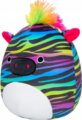 Squishmallows, Safiyah a szivárványos zebra plüssfigura, 20 cm