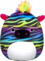 Squishmallows, Safiyah a szivárványos zebra plüssfigura, 20 cm