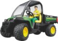 Bruder John Deere Gator XUV 855D teherautó, sofőrrel