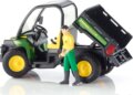 Bruder John Deere Gator XUV 855D teherautó, sofőrrel