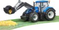 Bruder New Holland T7.315 traktor, elülső rakodóval
