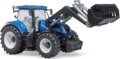 Bruder New Holland T7.315 traktor, elülső rakodóval